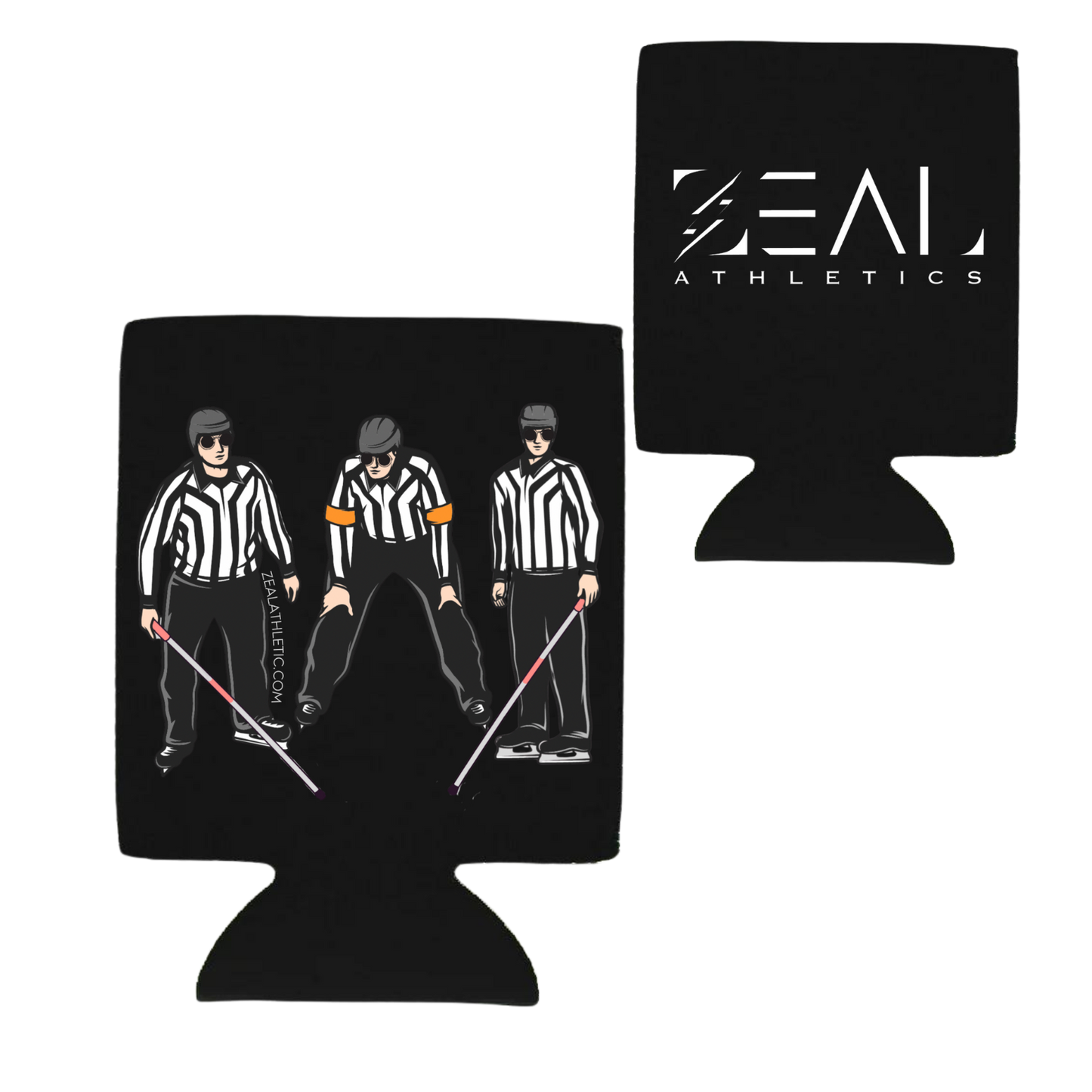 3 Blind Refs Koozie