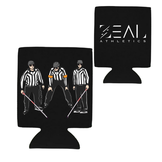 3 Blind Refs Koozie