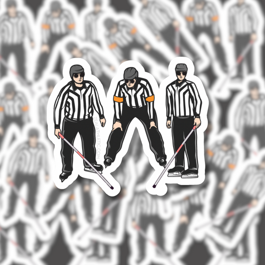 3 BLIND REFS STICKER