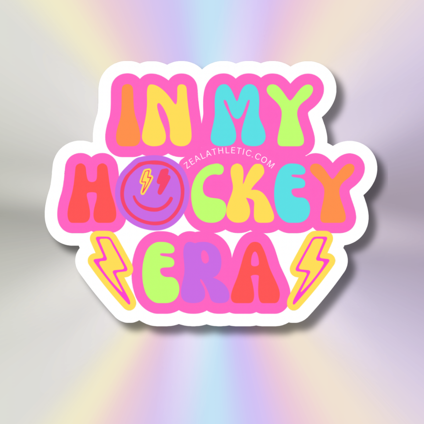 IN MY HOCKEY - ERA HOLOGRAPHIC VINYL STICKER